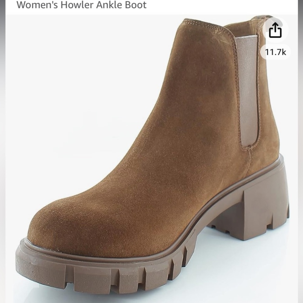 Steve Madden Howler Ankle Boot in Taupe